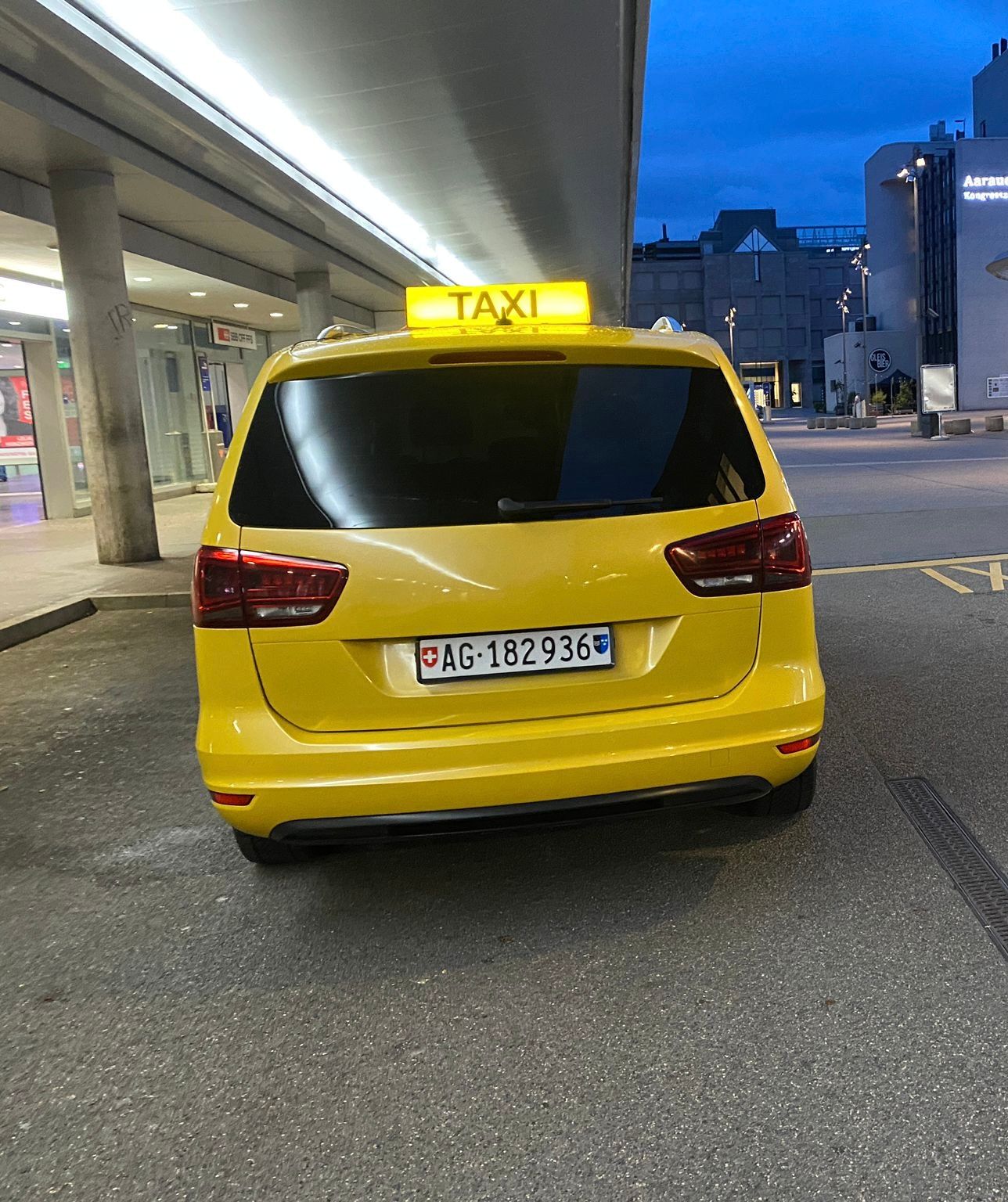 SEAT Alhambra - Vue arrière